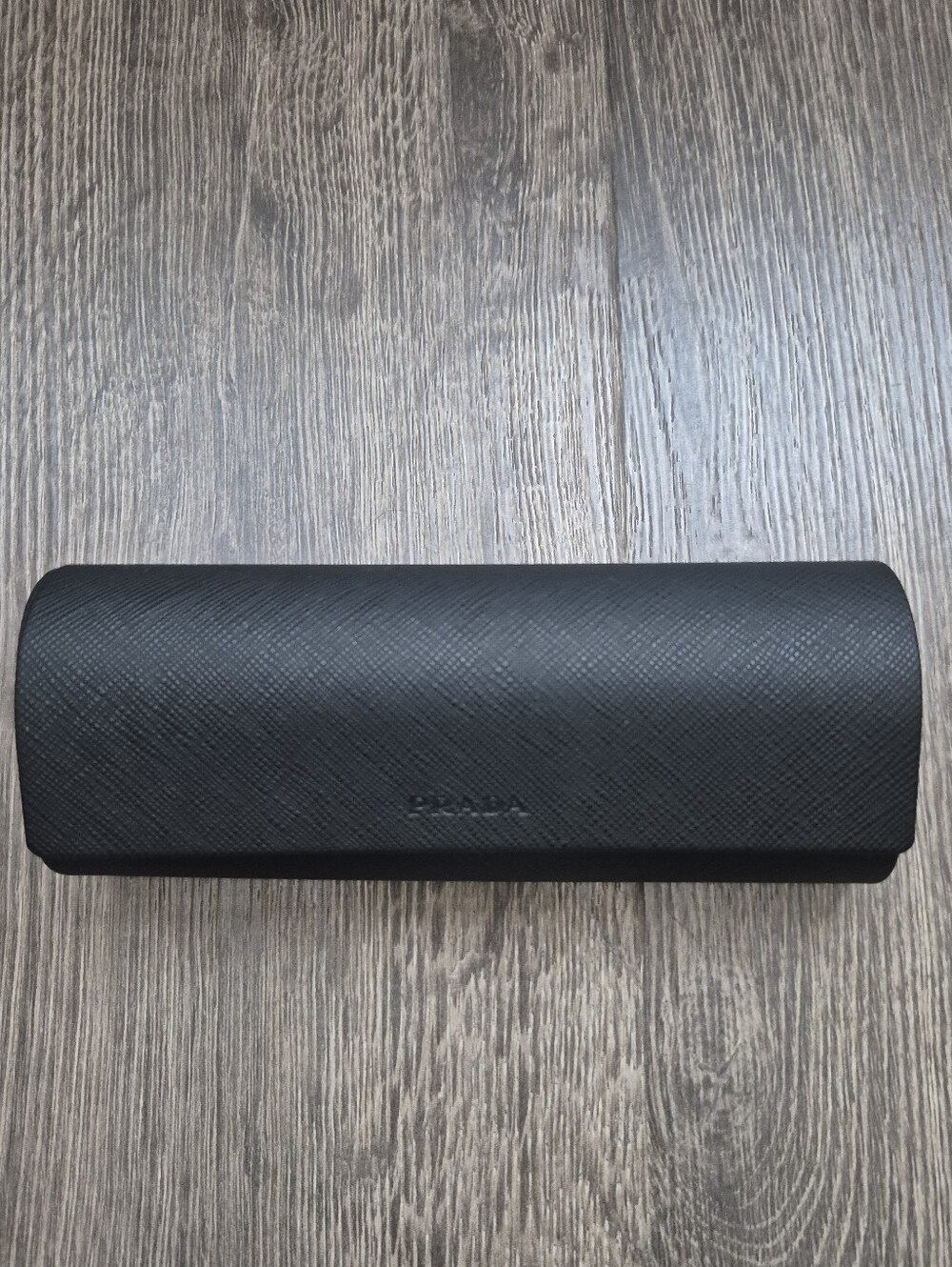 Prada Black Textured Sunglasses Glasses Case
